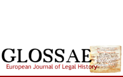 Glossae. European Journal of Legal History.