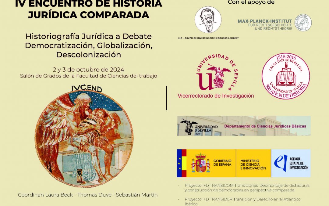 IV ENCUENTRO DE HISTORIA JURÍDICA COMPARADA