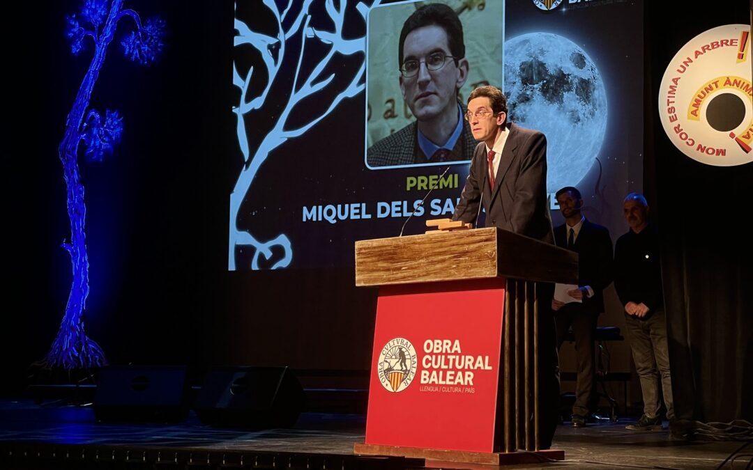 Rafael Ramis Barceló, premio Miquel dels Sans Oliver