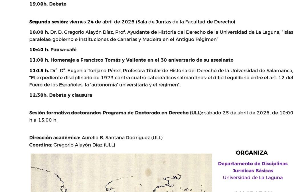 XXVIII Seminario «Juan Miquel» de Derecho Comparado