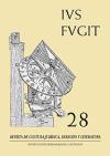 Plazo para el envío de originales para el número el número 29 de Ius Fugit. Revista de Cultura Jurídica. Derecho y Literatura